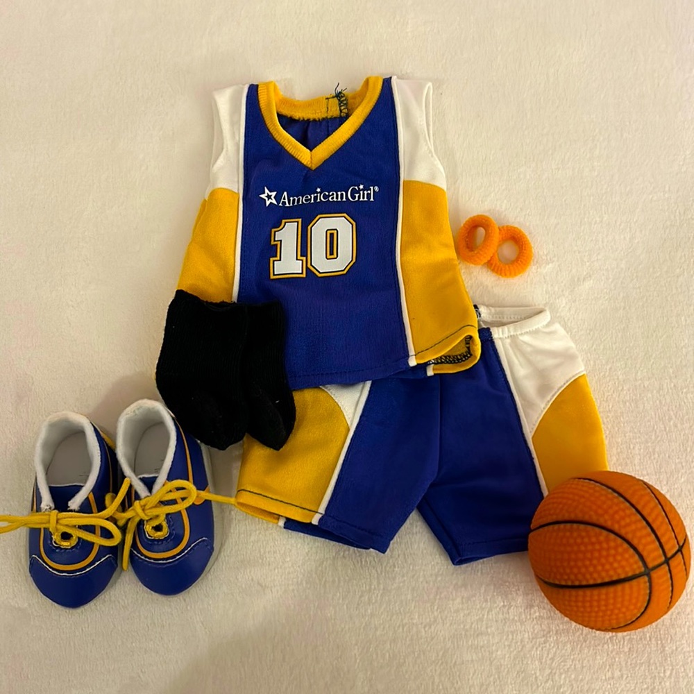 American Girl Doll Basketball Outfit!